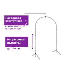Арка для фотозоны - регулируемая высота